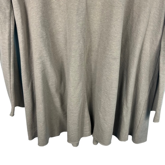 Free People Gray Knit Pullover Swing Tunic Top Casual Cotton Boho Size XS/S - Picture 7 of 7